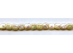 Freshwater Pearl Coin 9x9 Square Coin