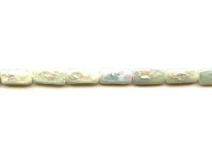 Freshwater Pearl Coin 7x13 Rectangle Coin