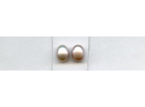 Freshwater Pearl 11x9 Undrilled Teardrop Pair