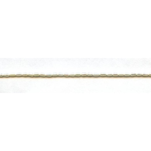 014-1100 Freshwater Pearl Rice <br>3x4mm Rice