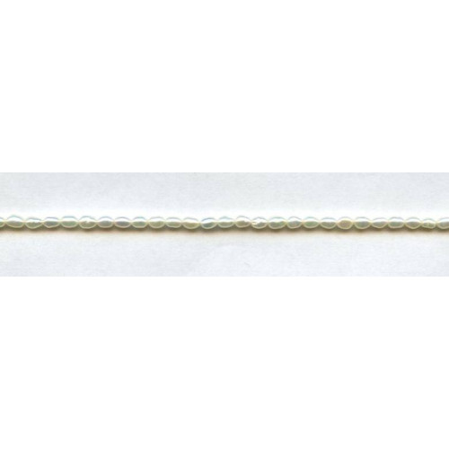 014-1106 Freshwater Pearl <br>3x4mm Rice