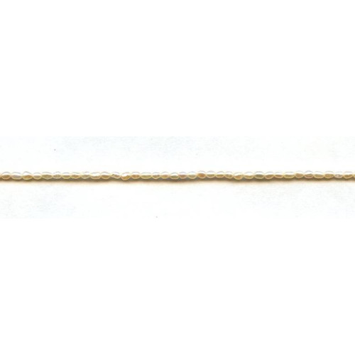 014-1110 Freshwater Pearl <br>2x3mm Rice