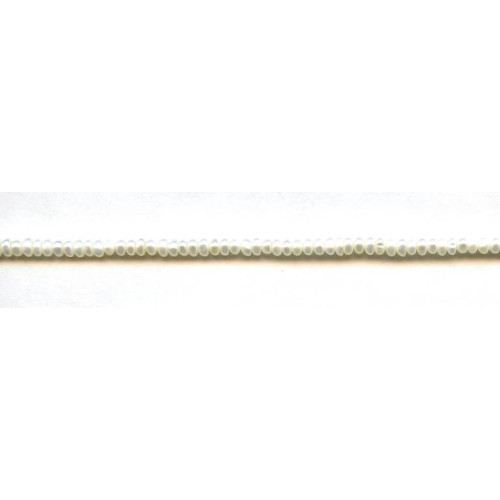 019-1039 Freshwater Pearl CD <br>3.5-4mm Center-drilled