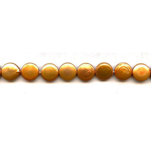 031-1079 Freshwater Pearl Coin <br>12mm Coin