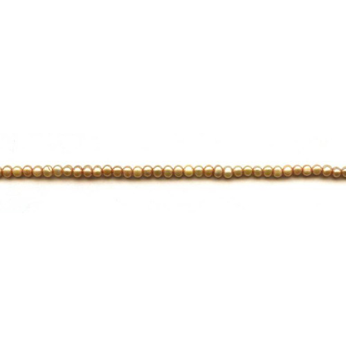 033-1103 Freshwater Pearl <br>3.5-4mm Potato