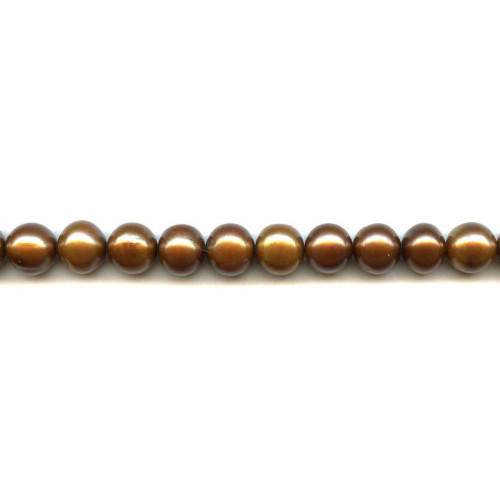 033-1213 Freshwater Pearl <br>10-11mm Potato