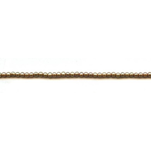 033-1222 Freshwater Pearl <br>3-3.5mm Potato