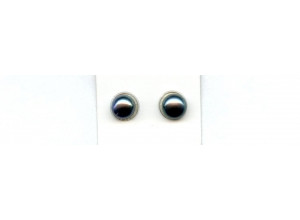 Freshwater Pearl 8-8.5mm Half-drilled Button Pair Freshwater Pearl 8-8.5mm Half-drilled Button Pair