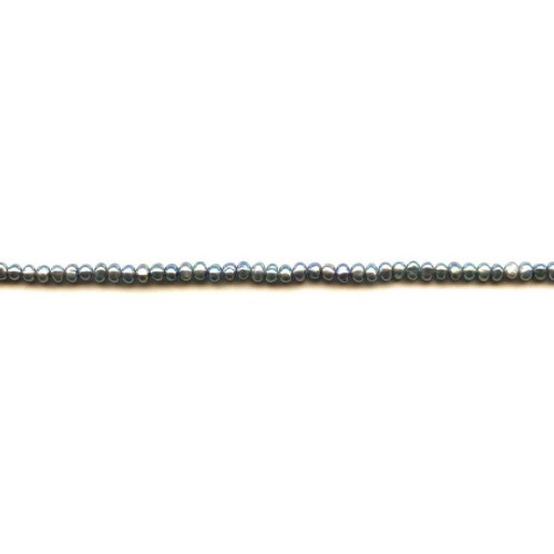 039-1063 Freshwater Pearl <br>3-3.5mm Center-drilled