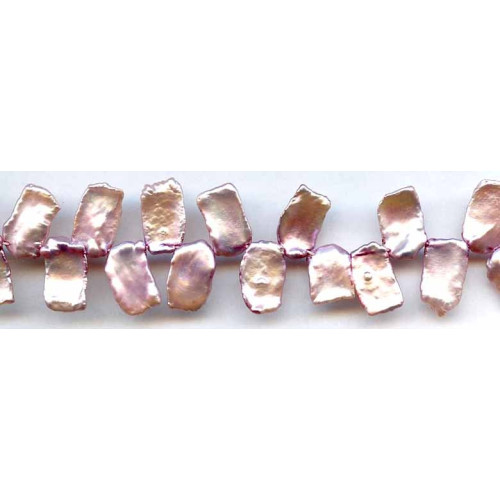 041-1063 Freshwater Pearl Drop <br>10-15x Keshi Drop