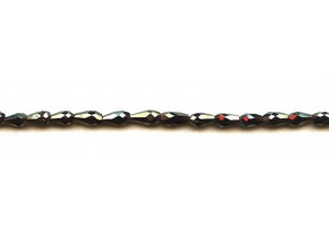 Diamond Garnet 4x8 Faceted Teardrop