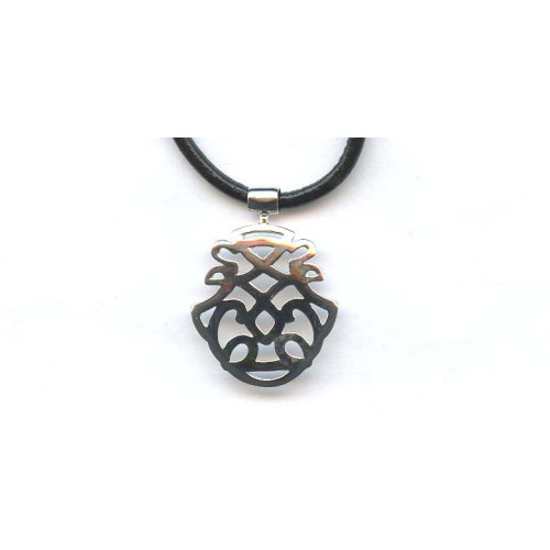 084-0015 Sterling Silver <br>29x27 Pendant