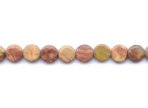 Red Muger Jasper 12mm Dime