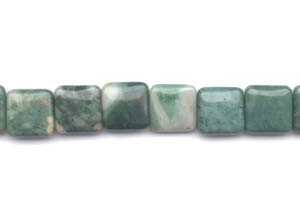 Green Prase Jasper 16x16 Flat Square