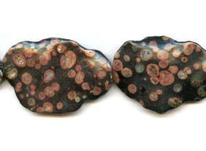 Red Spot Stone 35x Waved Slab