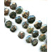 100-0879 Red Spot Stone <br>30-40x Faceted Flat Drop