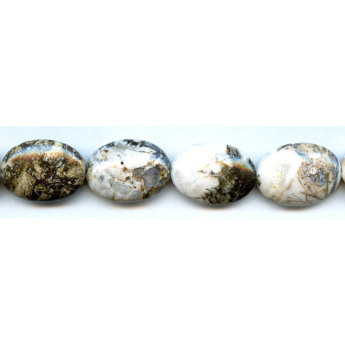 100-0887 Mud Jasper <br>18x25 Flat Oval