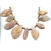 100-0892 Matte Sonoran Dendritic Rhyolite <br>40-70x Fancy Drop