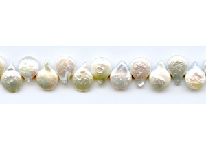 Freshwater Pearl Coin 14-16mm Baroque Coin