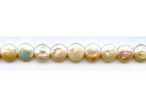 Freshwater Pearl Coin 12mm Coin