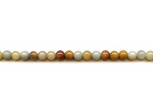 Gold Sand Stone 6mm Round