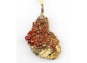 Vanadinite 82x70 Wired Pendant