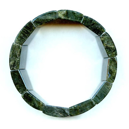 L4425-006 Labradorite <br>35mm Elastic Bracelet