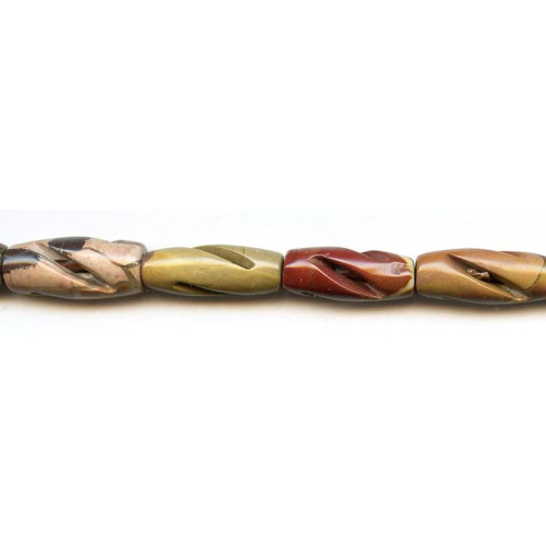 101-3531 Autumn Jasper <br>8-10x Carved Oval