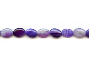 Purple Agate 10x14 Flat Oval