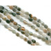 104-0017 Green Quartz <br>13x18 Flat Oval