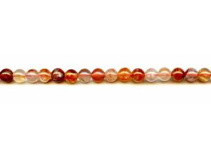 Red Crystal 6.5mm Round