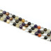 259-1020 Mixed Quartz <br>12mm Faceted Round
