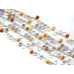 259-1025 Mixed Quartz <br>8x12 Flat Pear Briolette