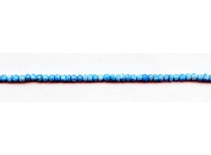 Imitation Turquoise 3-3.5mm Faceted Rondell