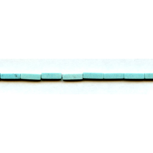 107-0029 Matte Imitation Turquoise <br>4x13 Rectangle