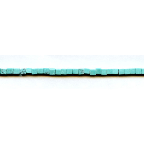 107-0030 Matte Imitation Turquoise <br>4x4 Cube