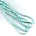 107-0043 Matte Imitation Turquoise <br>5x12 Oval Rice