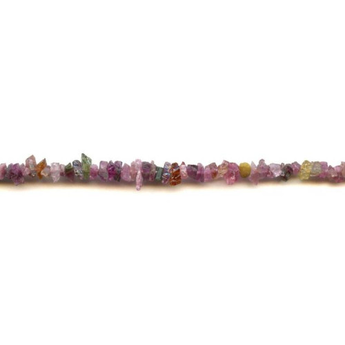 111-1208 Tourmaline <br>5-6mm Rough Chips