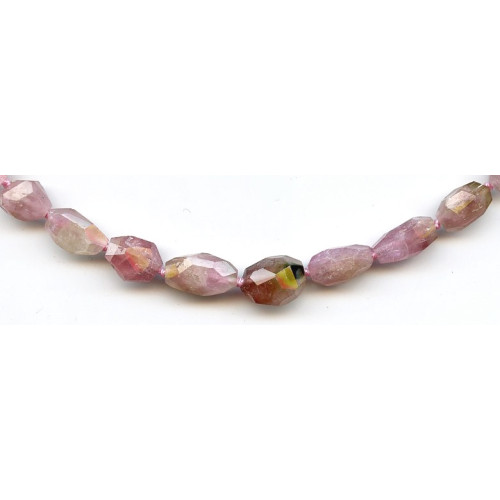 111-1395 Pink Tourmaline <br>6-10x Faceted Nugget