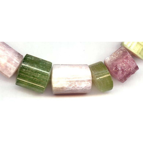 111-1617 Tourmaline <br>15-23x Rough Cylinder