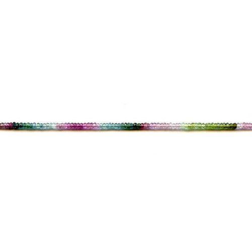 111-1715 Tourmaline <br>2.5-3mm Faceted Rondell