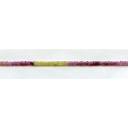 111-1854 Tourmaline <br>3mm Faceted Rondell