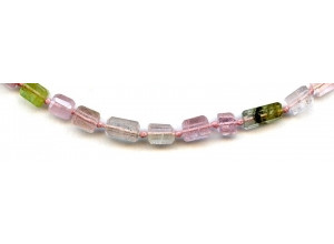 Tourmaline 6mm Faceted Tube