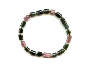 Tourmaline 6x Tube Bracelet