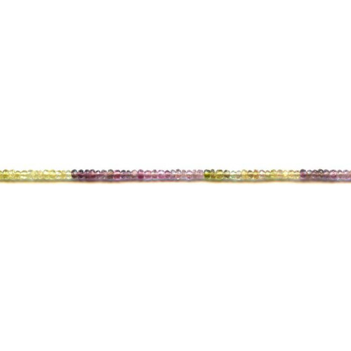 111-2377 Tourmaline <br>3mm Faceted Rondell