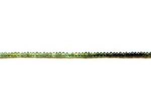 Green Tourmaline 3mm Rondell
