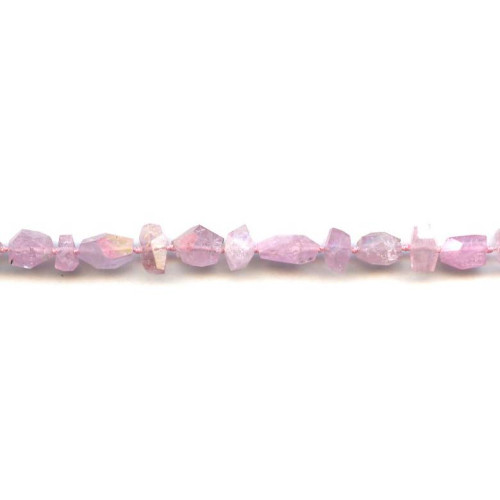111-2401 Pink Tourmaline <br>6-8mm Simple Cut