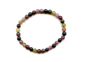 Tourmaline 6mm Round Bracelet Tourmaline 6mm Round Bracelet