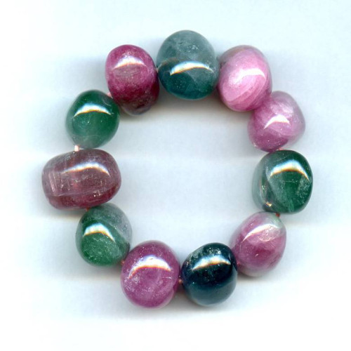111-2421 Tourmaline <br>24-28x Tumble Bracelet