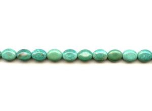 Chinese Turquoise 8x10 Flat Oval